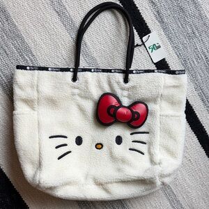Hello Kitty 50th Anniversary Le Sportsac Large Tote Bag NEW NWT